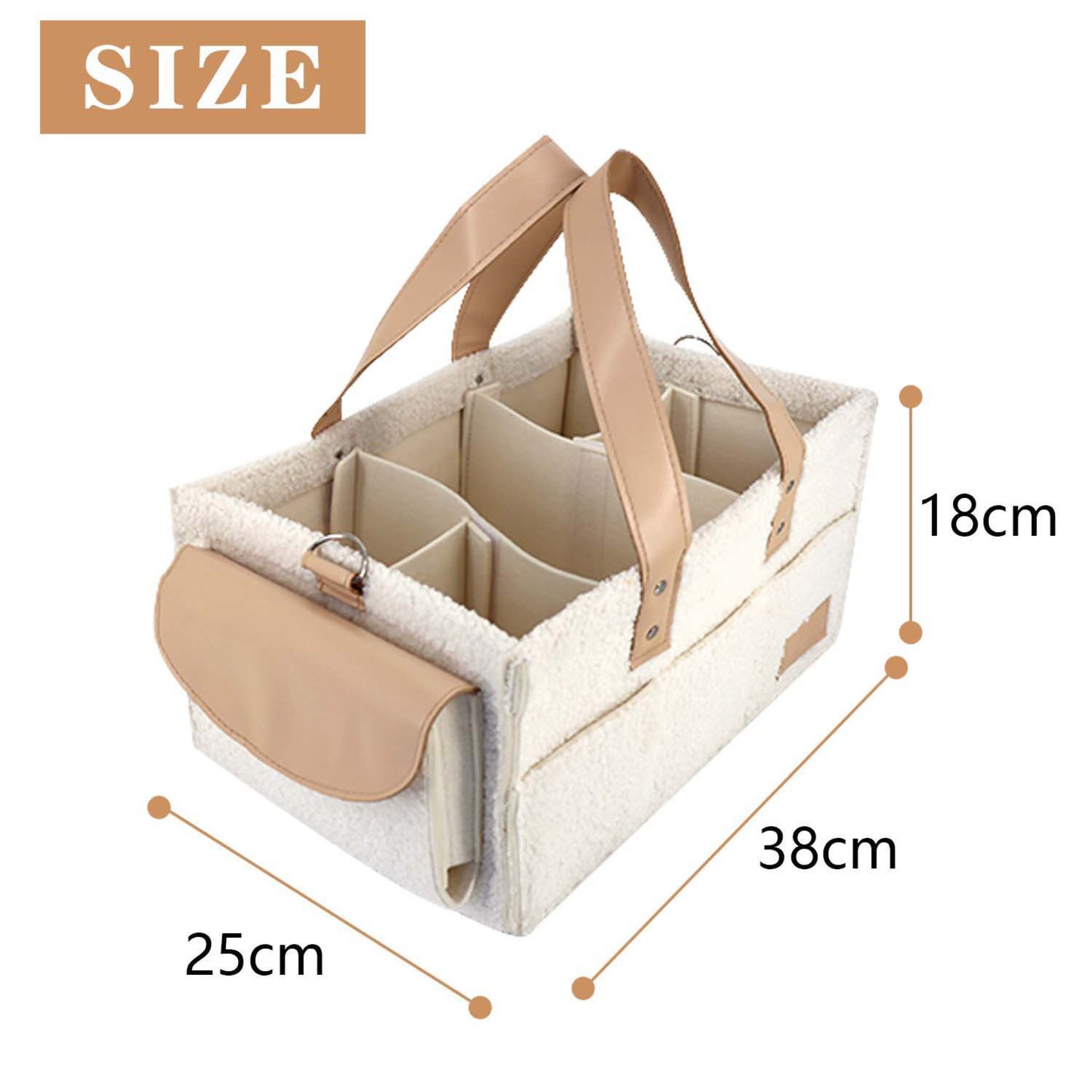 SECONDS Sonny Day Nappy Caddy