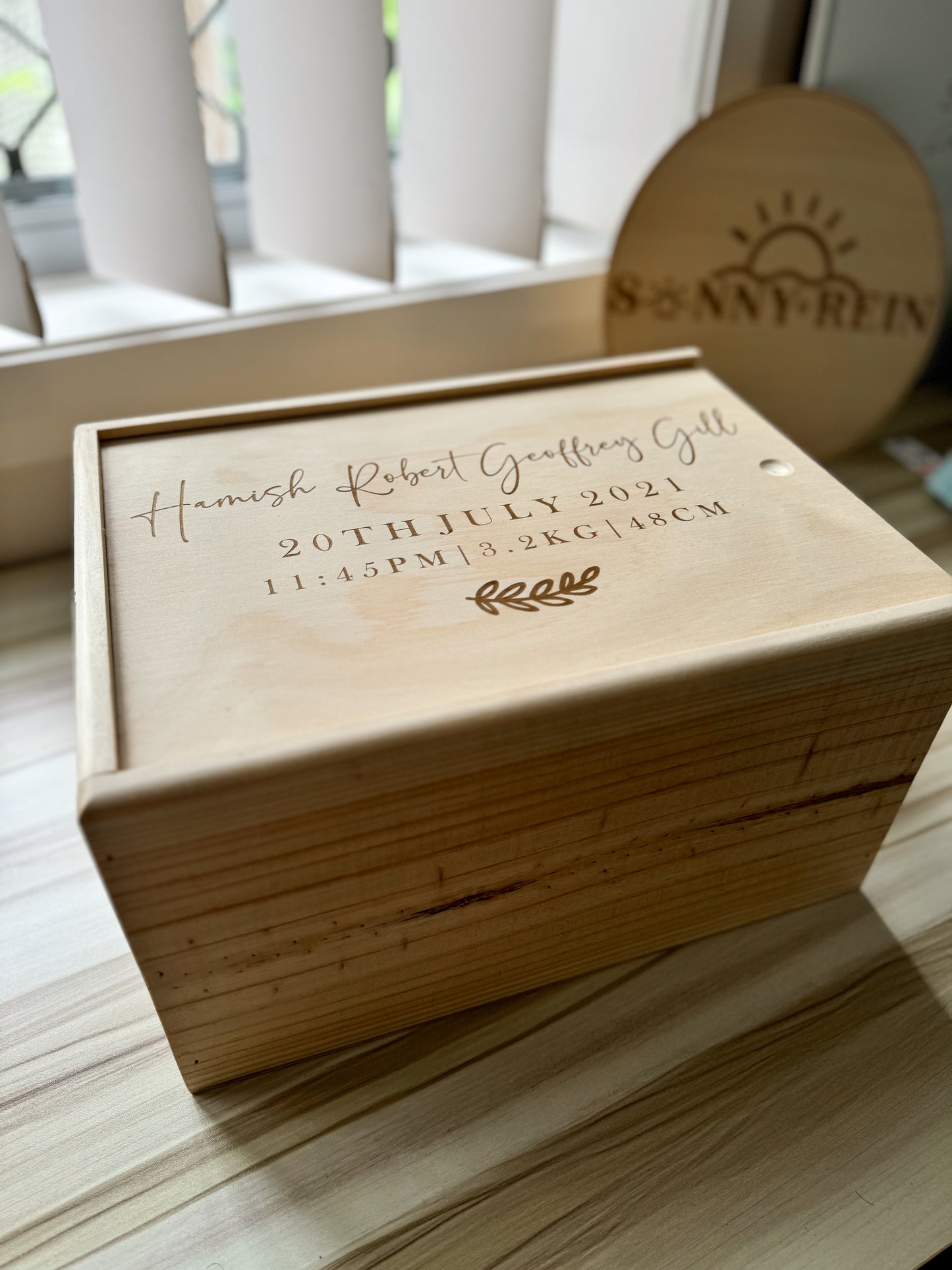 Personalised Keepsake Box - For The Tiny Things That Mean Everything