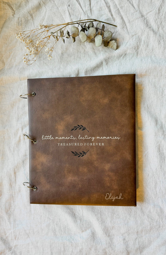 Handmade Baby Photo Album – Peel & Stick Pages for Cherished Memories