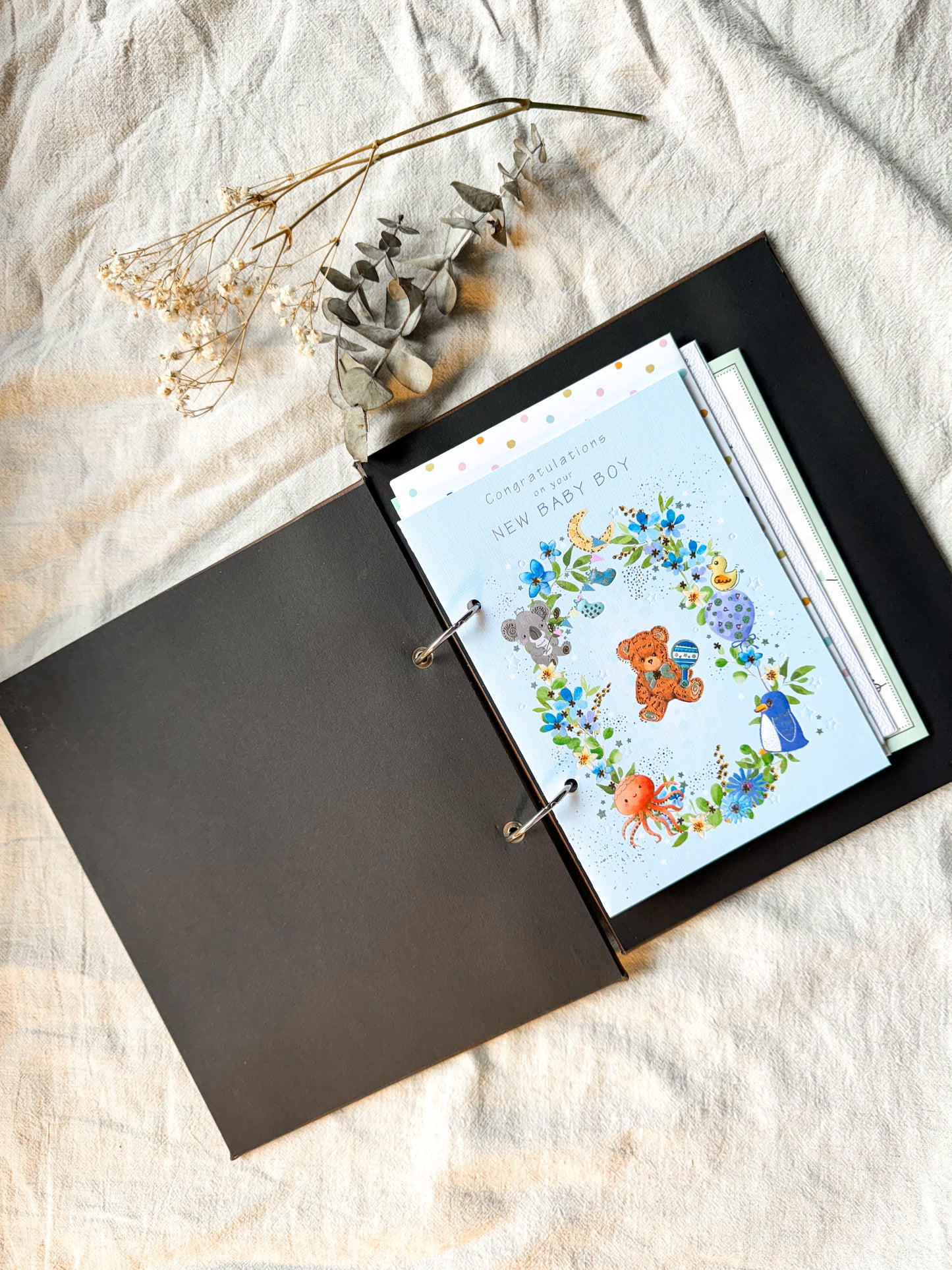 Handmade Baby Card Album – “A Life of Love One Card at a Time”