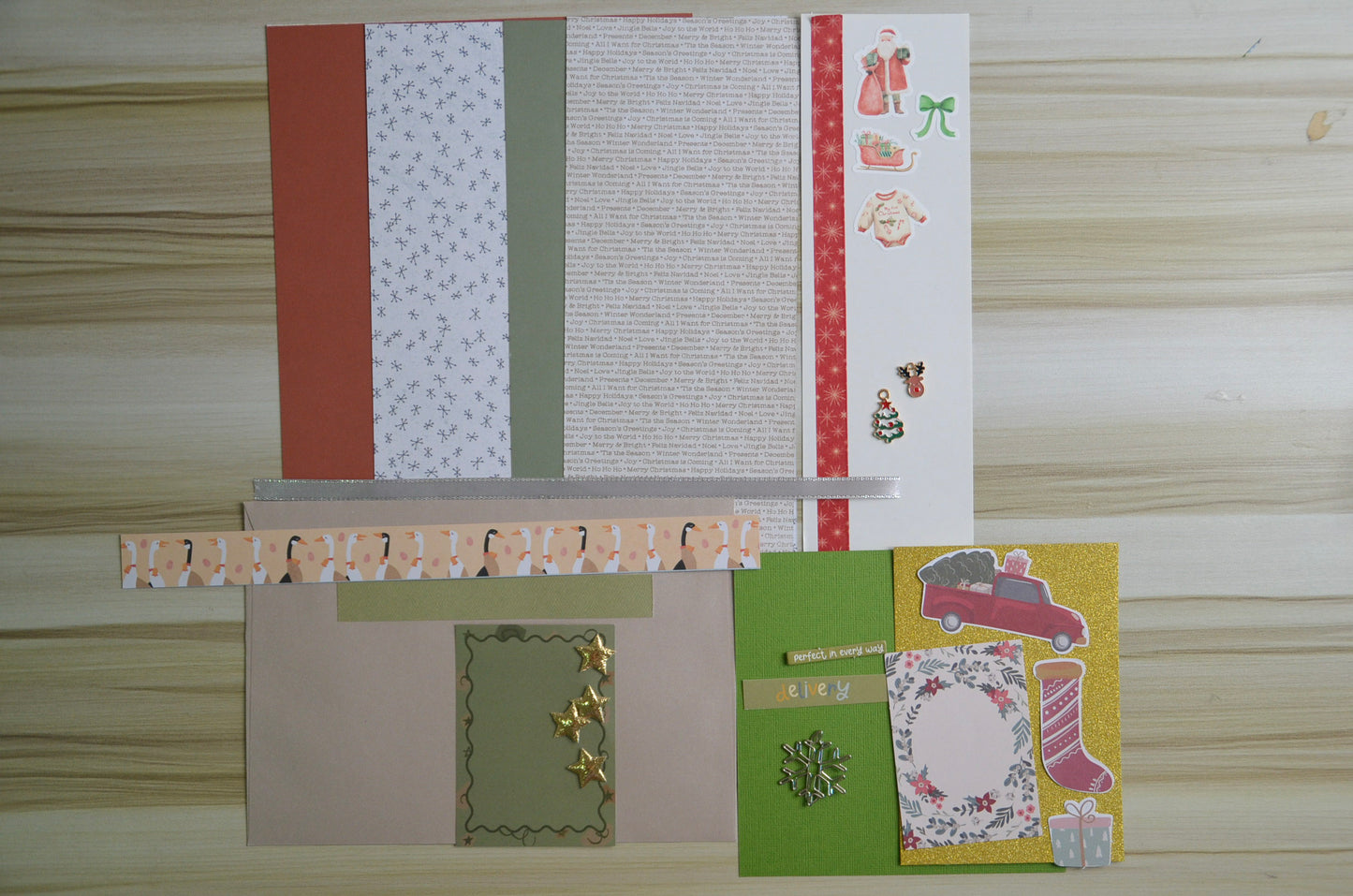 Baby's First Christmas Scrapbook 