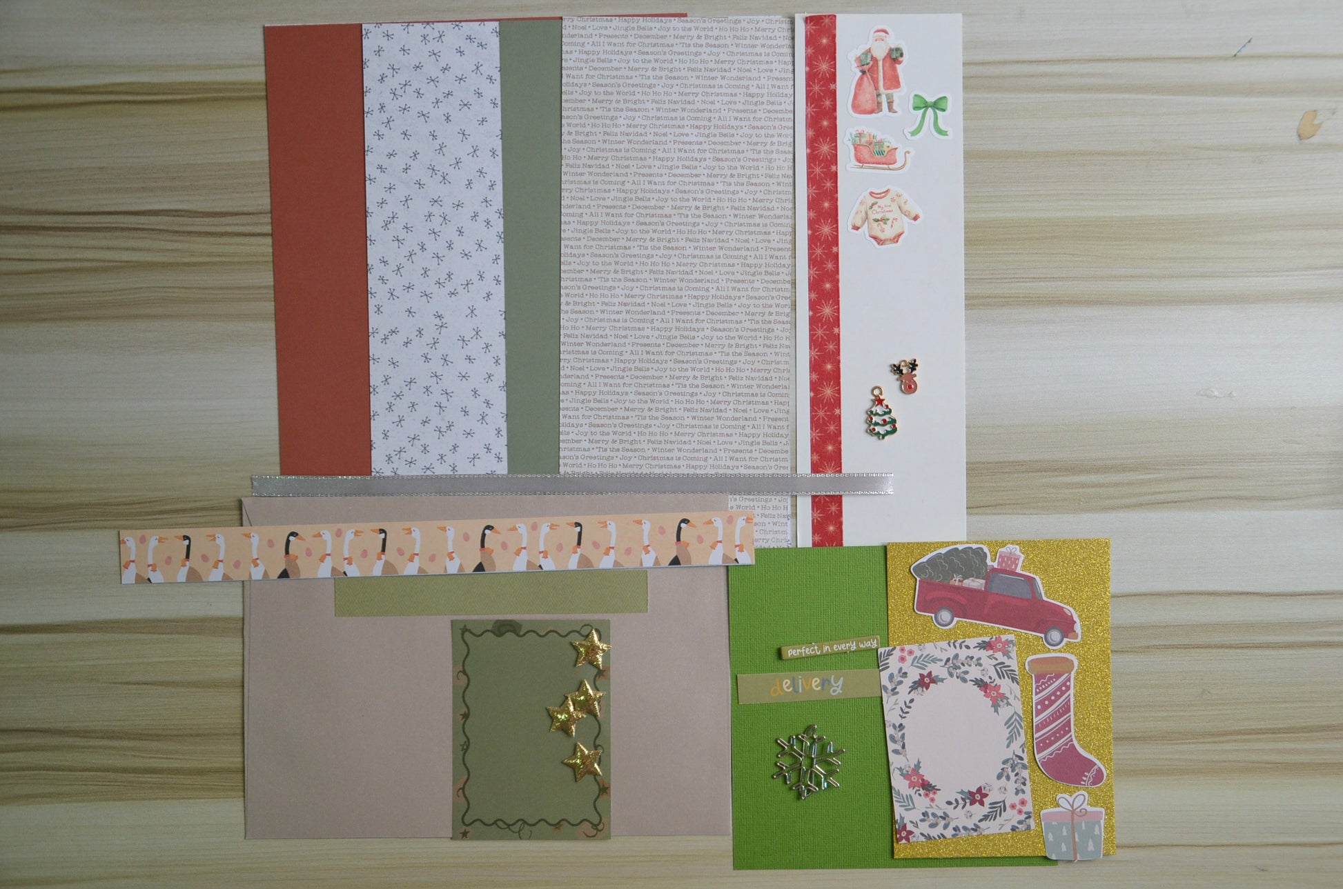 Baby's First Christmas Scrapbook 