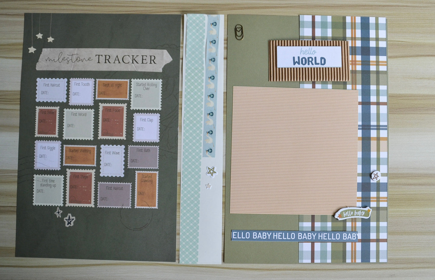 Personalised Baby Scrapbook