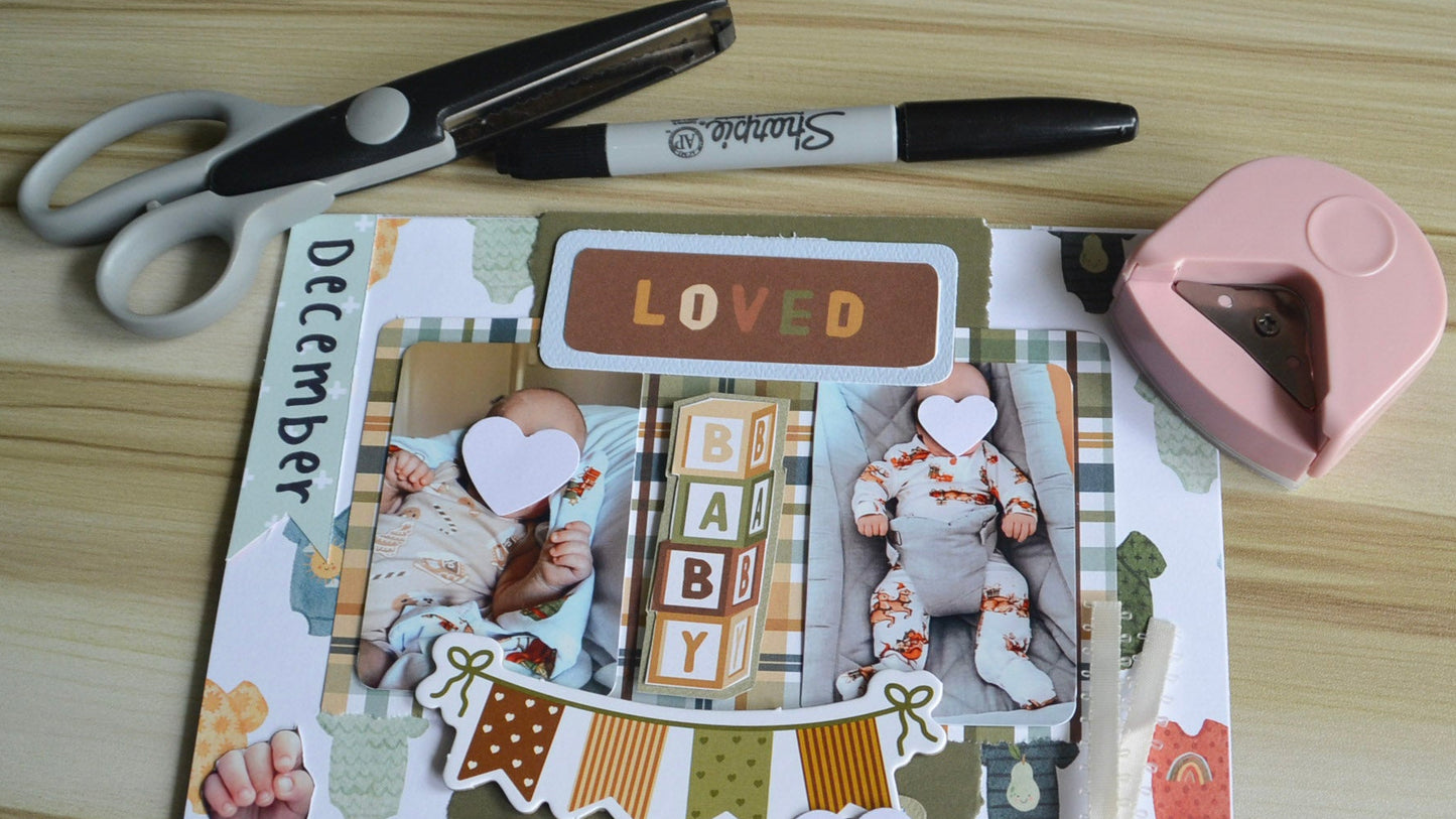 Personalised Baby Scrapbook