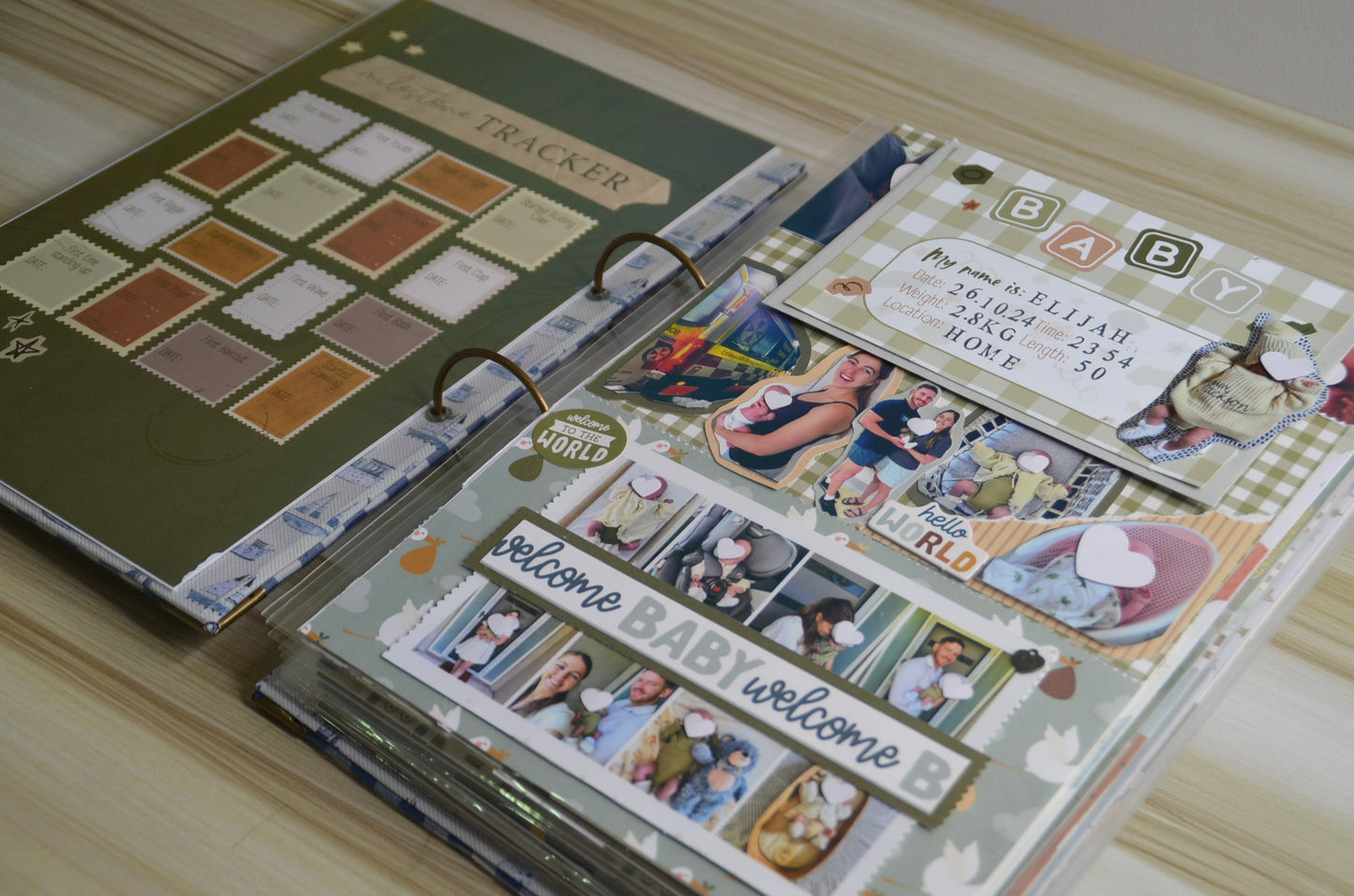 Personalised Baby Scrapbook