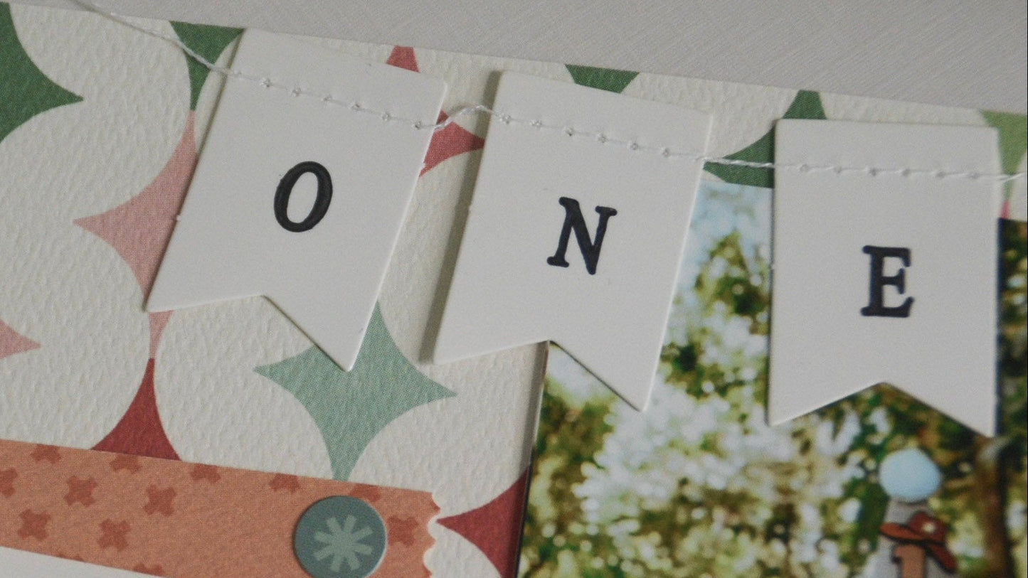 Personalised Baby Scrapbook