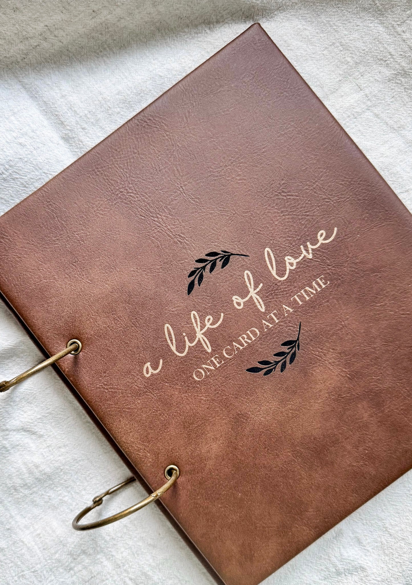 Handmade Baby Card Album – “A Life of Love One Card at a Time”