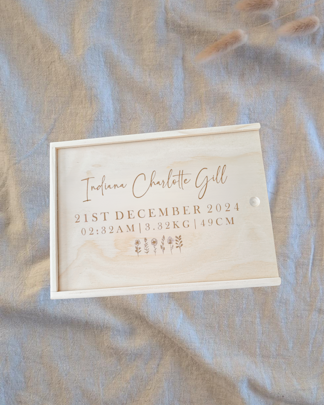 Personalised Keepsake Box - For The Tiny Things That Mean Everything