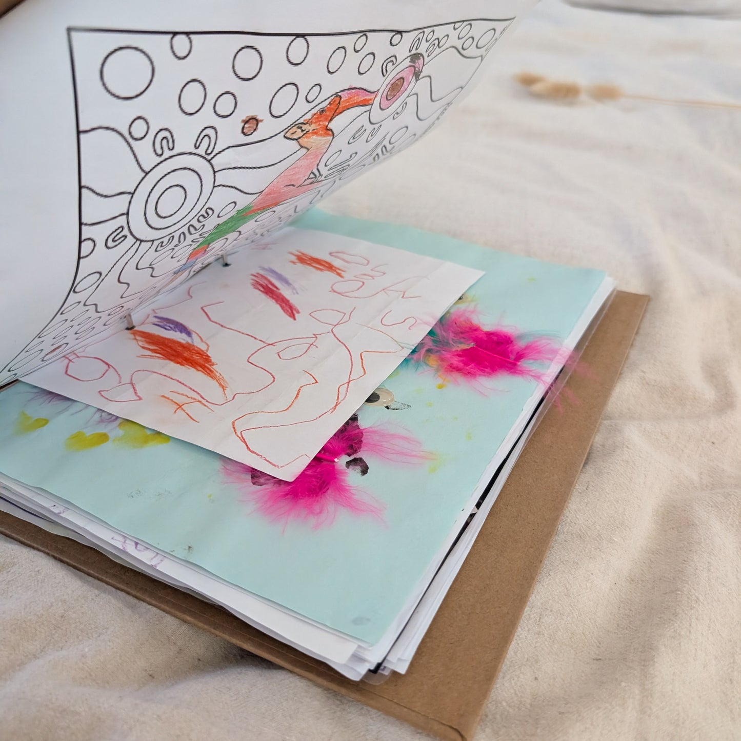 Personalised Craft Folder - Little Moments, Big Imaginations