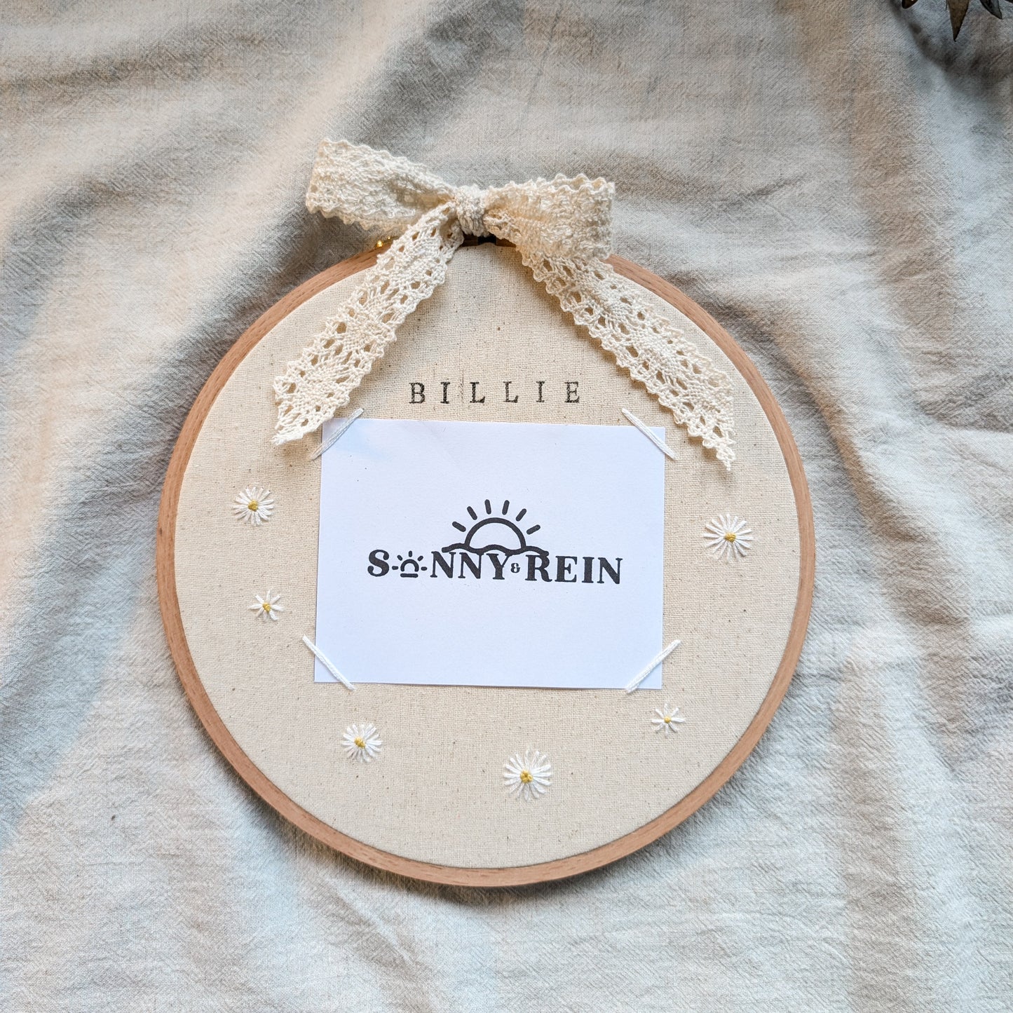 Embroidered Photo Hoop – A Framed Memory, Stitched with Love